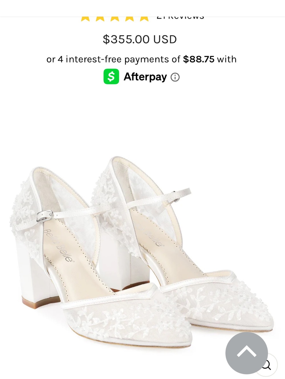 Bella belle wedding heel. White Lace Mary Jane Block Heel Pumps